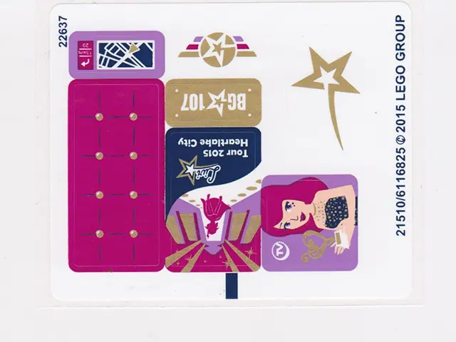 Sticker Sheet for Set 41107 - (21510/6116825)