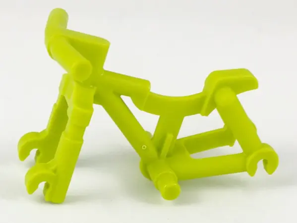 Lime Bicycle Frame, Heavy Mountain Bike with Handlebars