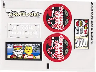 Sticker Sheet for Set 10245 - Transparent Background Version - (17784/6075746)