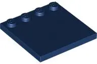 Dark Blue Tile, Modified 4 x 4 with Studs on Edge