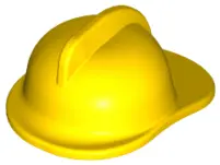 Yellow Minifigure, Headgear Fire Helmet