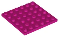 Magenta Plate 6 x 6