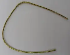 Metallic Gold String, Cord Medium Thickness   21.6cm / 27L
