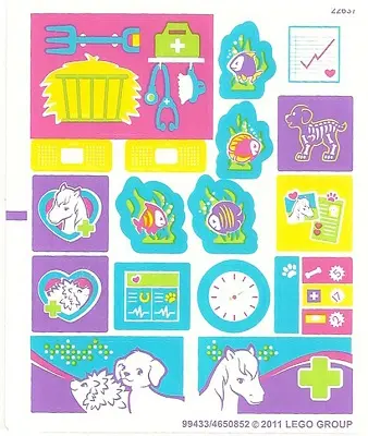 Sticker Sheet for Set 3188 - (99433/4650852)