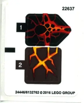Sticker Sheet for Set 70313 - International Version - (24446/6132762)