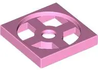 Bright Pink Turntable 2 x 2 Plate, Base