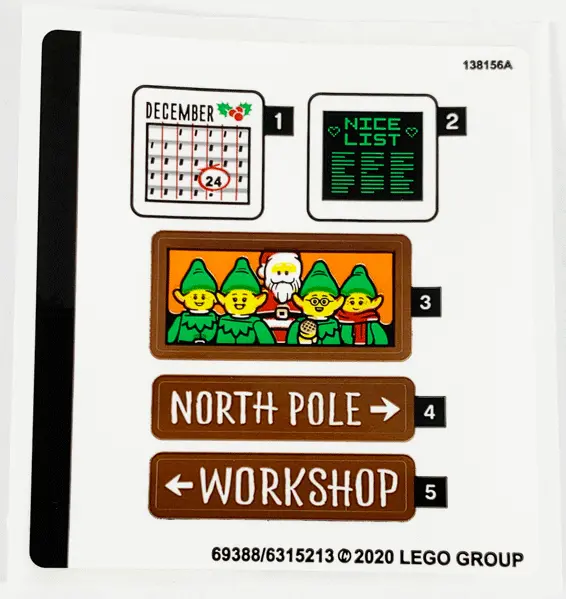 Sticker Sheet for Set 10275 - (69388/6315213)