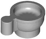 Light Bluish Gray Minifigure, Utensil Teacup