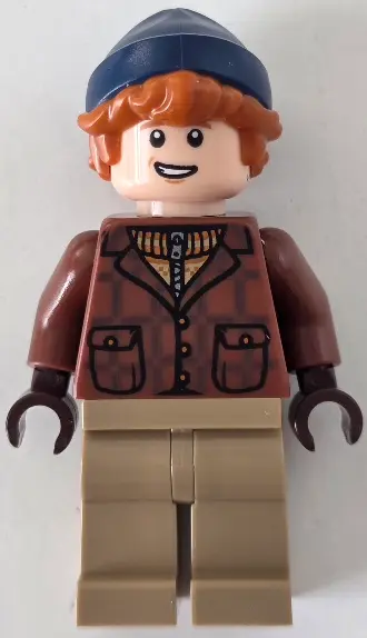 Weasley - Reddish Brown Jacket, Dark Tan Legs, Dark Blue Beanie