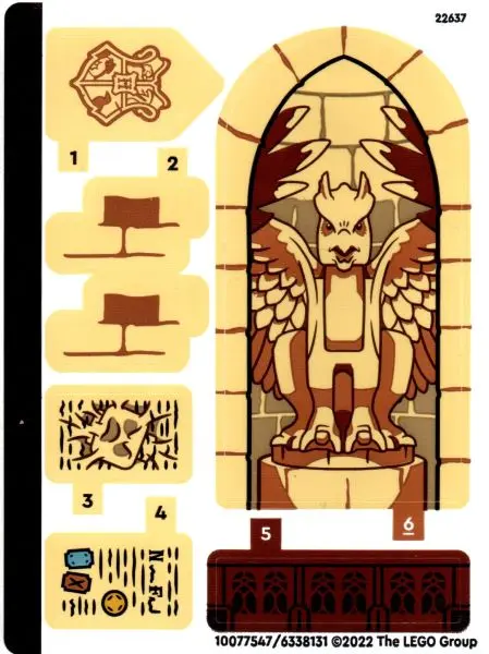 Sticker Sheet for Set 76402 - (10077547/6338131)