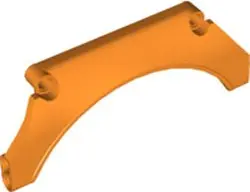 Orange Technic, Panel Car Mudguard Arched 13 x 2 x 5 Straight Top