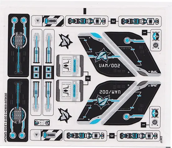 Sticker Sheet for Set 70170 - (20382/6105634)