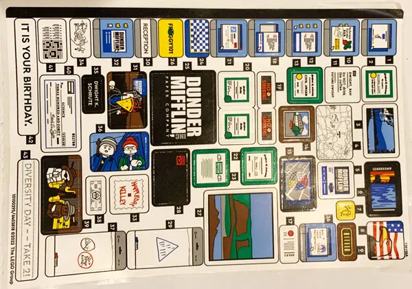 Sticker Sheet for Set 21336, Sheet 1 - (10100295/6403818)