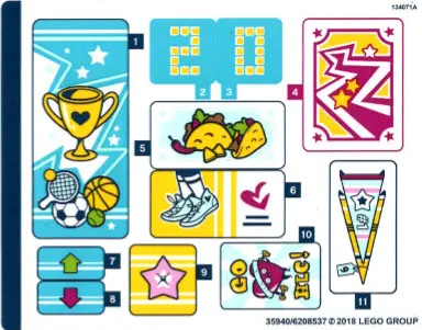 Sticker Sheet for Set 41338 - (35940/6208537)