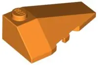 Orange Wedge 4 x 2 Triple Right