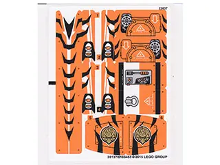 Sticker Sheet for Set 70224 - International Version - (20137/6103453)