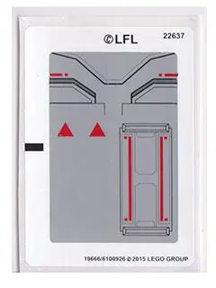 Sticker Sheet for Set 75082 - International Version - (19666/6100926)