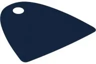 Blue Minifigure Cape Cloth, Straight Bottom with Single Top Hole - Spongy Stretchable Fabric