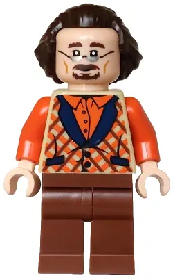 Fortescue - Reddish Brown Legs, Silver Glasses