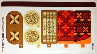 Sticker Sheet for Set 43210 - (10102077/6422721)