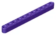 Dark Purple Technic, Liftarm Thick 1 x 11