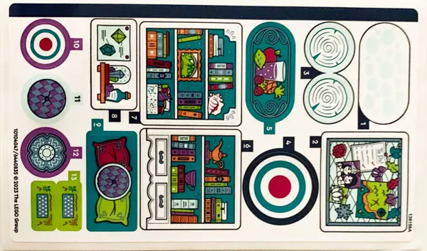 Sticker Sheet for Set 43215, Sheet 1 - (10104047/6440835)