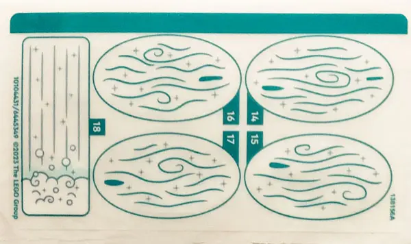 Sticker Sheet for Set 43215, Sheet 2 - (10104431/6445349)