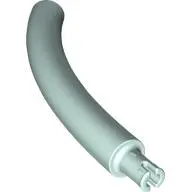 Light Aqua Dinosaur Tail / Neck Middle Section with Bar Hole and Technic Pin