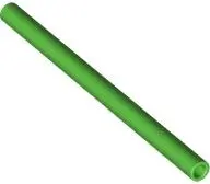 Bright Green Hose, Rigid 3mm D.  6L / 4.8cm