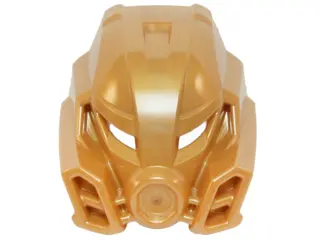 Pearl Gold Bionicle Mask of Stone