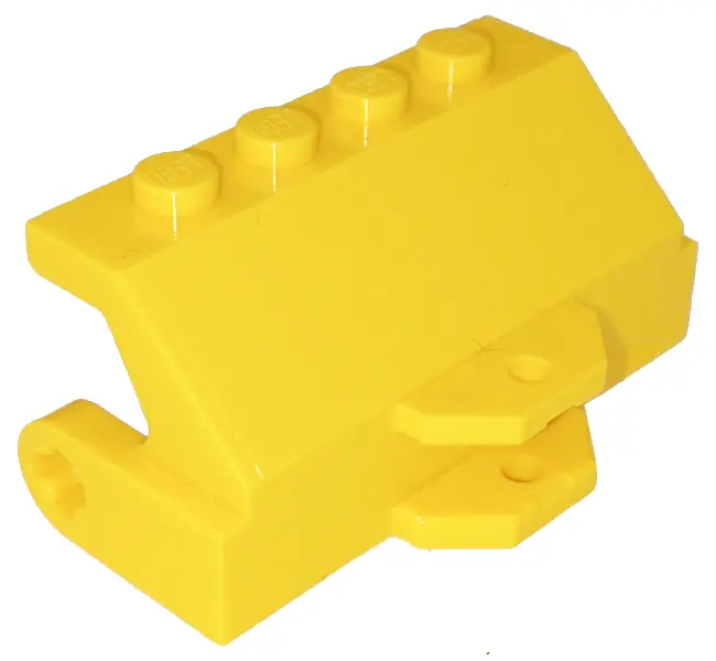 Yellow Vehicle, Brush Holder for Street Sweeper with Tow Ball Socket
