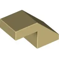 ROOF TILE 1X2, DEG. 45, W/O KNOBS