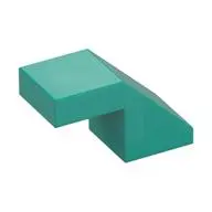 ROOF TILE 1X2, DEG. 45, W/O KNOBS