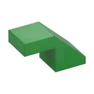 ROOF TILE 1X2, DEG. 45, W/O KNOBS