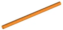 Orange Hose, Rigid 3mm D.  8L / 6.4cm