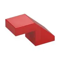 ROOF TILE 1X2, DEG. 45, W/O KNOBS