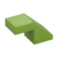 ROOF TILE 1X2, DEG. 45, W/O KNOBS
