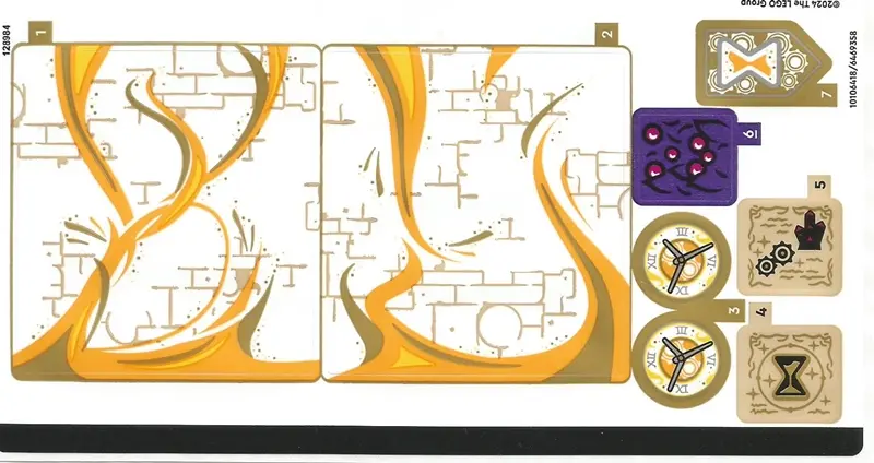 Sticker Sheet for Set 71477 - (10106418/6469358)