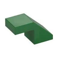ROOF TILE 1X2, DEG. 45, W/O KNOBS