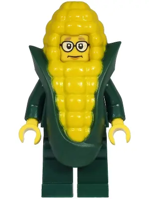Mayor Solomon Fleck - Dark Green Suit Jacket, Corn Cob Costume