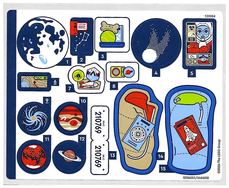 Sticker Sheet for Set 42603 - (10106052/6466616)