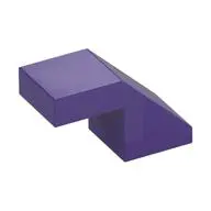 ROOF TILE 1X2, DEG. 45, W/O KNOBS