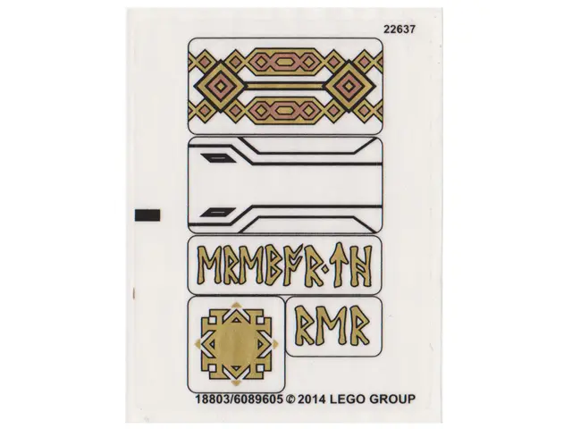 Sticker Sheet for Set 79018 - (18803/6089605)