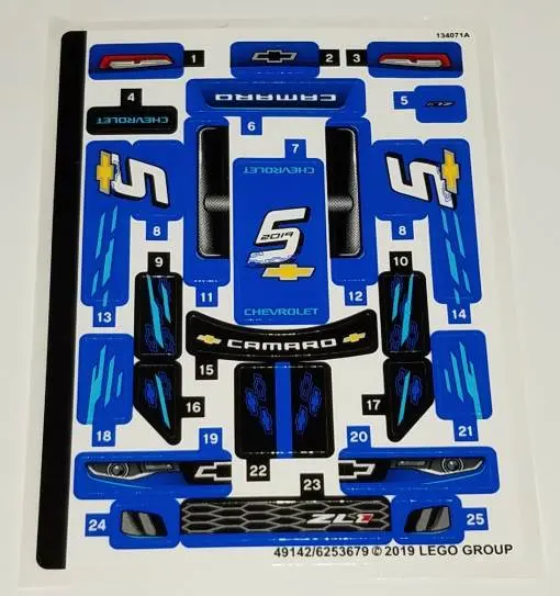 Sticker Sheet for Set 75891, Sheet 1 - (49142/6253679)