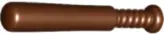 Reddish Brown Minifigure, Utensil Baseball Bat 4L