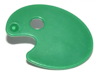 Green Minifigure, Utensil Paint Palette