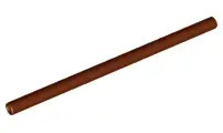 Reddish Brown Hose, Rigid 3mm D.  7L / 5.6cm