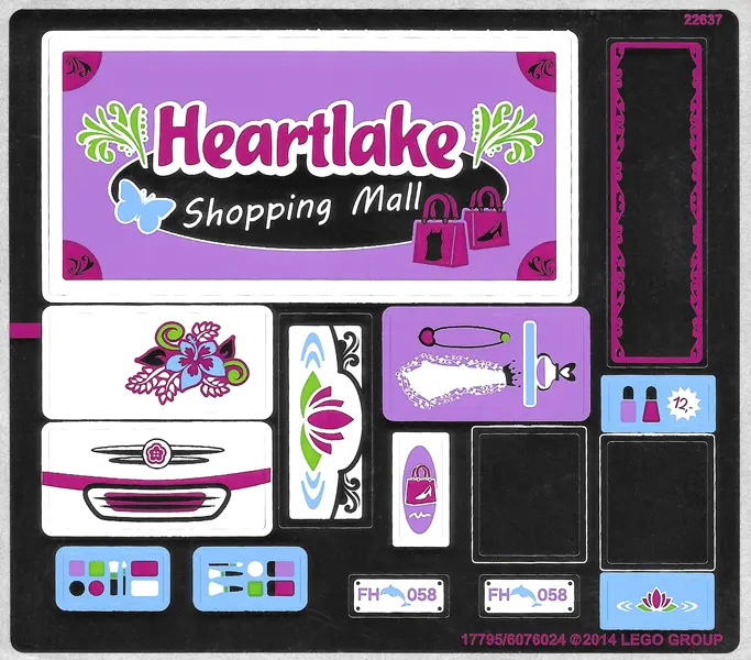 Sticker Sheet for Set 41058, Sheet 2, Mirrored - (17795/6076024)