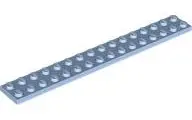 Bright Light Blue Plate 2 x 16