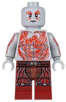 Drax - Dark Red Legs
